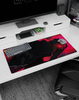 Mysterious Obito Uchiha artwork on 32x16 mouse pad perfect for fans of Naruto's complex characters