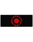 Compact 32x12 inches mouse pad featuring the Sharingan, showcasing its evolution in red and black for a powerful Naruto-inspired look.