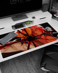 Intense Shanks design on 40x20 mouse pad perfect for infusing workspace with legendary pirate strength