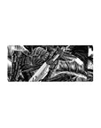 Mouse pad featuring a Berserker warrior, 28x12 inches, with chaotic battle design and high-contrast manga aesthetic.