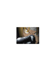 Classic anime mouse pad 14x10 inches with close-up blonde fighter and gun barrel foreground, cinematic detail.
