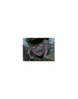 Classic anime girl mouse pad 14x10 inches, silver-haired soldier girl in cap with glowing amber eyes.