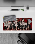 28x12 inches mouse pad with Naruto’s fiery chakra and Sasuke’s dark energy, perfect for fans of the legendary rivalry.