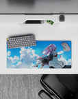Compact 28x12 mouse pad highlights Zero Two's introspection and beauty for immersive fan vibes