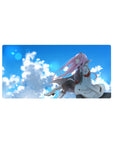Zero Two mouse pad 32x16 featuring peaceful sky for gaming or workspace energy with a calming touch