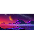 Cosmic Horizon Deskmat 36x16 with cosmic theme for immersive focus and adventurous inspiration