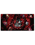Anime mouse pad 32x16 inches featuring Joker and the Phantom Thieves from Persona 5, with dynamic shattered glass design.
