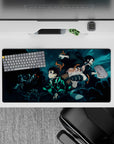 32x16 inches anime mouse pad with Tanjiro and Nezuko from Samurai Spirits, adding action-packed flair to your workspace.