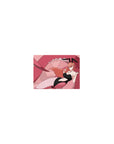 Classic anime girl mouse pad 14x10 inches with bunny-suit girl, peach hair, ribbon accents, swirl tail backdrop.