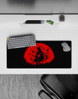 28x12 inches mouse pad with the Akatsuki members in a gritty, bold design, perfect for fans of the notorious group.