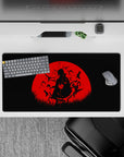 32x16 inches mouse pad showcasing the Akatsuki members in a powerful, gritty design, perfect for Naruto fans.