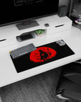 Naruto mouse pad, 28x12 inches, featuring the Akatsuki in a dark and intense design, showcasing all the iconic members.