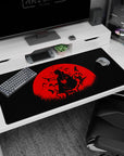 Large 40x20 inches desk pad featuring the iconic Akatsuki members in gritty, bold artwork, perfect for collectors and Naruto fans.