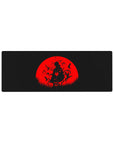 Compact 32x12 inches mouse pad featuring the Akatsuki in a gritty, bold design, perfect for fans of their powerful presence.