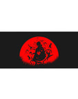 Naruto desk pad, 36x16 inches, showcasing all the Akatsuki members in intense, dark artwork.