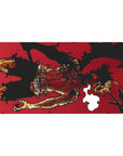 Mouse pad featuring Asta design, 40x20 inches, with a battle-worn body and burning red eyes, embodying determination in a bold manga-style tribute.