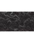 Topo desk pad featuring flowing contour topographic lines in a sleek monochrome design, 40x20 inches, perfect for minimalist workspaces.