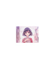Classic anime girl mouse pad 14x10 inches with sakura petals, city skyline, and cute slice-of-life art.
