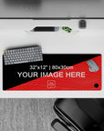 'Print your image' Custom Mouse Pad or Desk Pad | 32"x12"