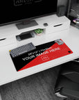 'Personalized' Custom Mouse Pad or Desk Pad | 28"x12"