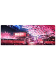 Fantasy Landscapes Deskmat | Mousepad | Deskpad - Sakura Moonlit Stroll