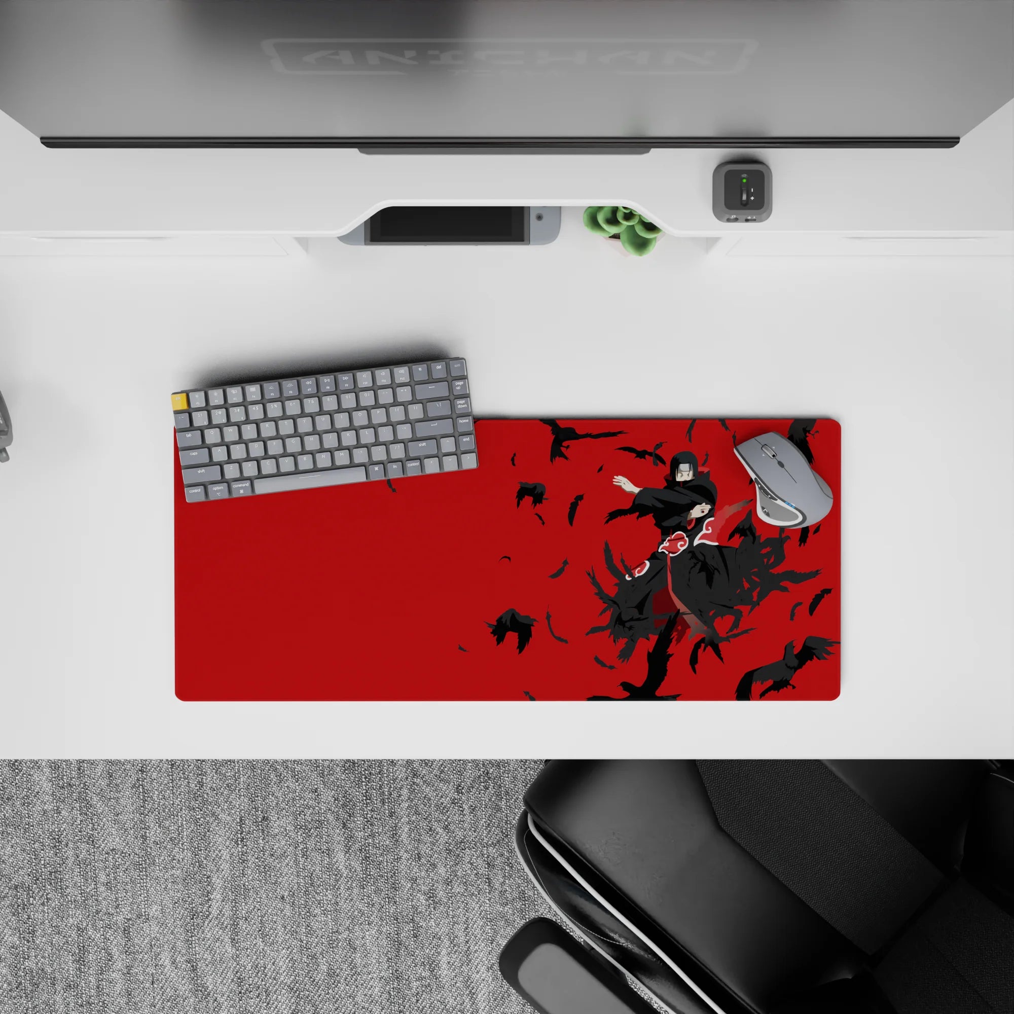 Naruto Deskmat | Mousepad | Deskpad - Crow Phantom - AniChan