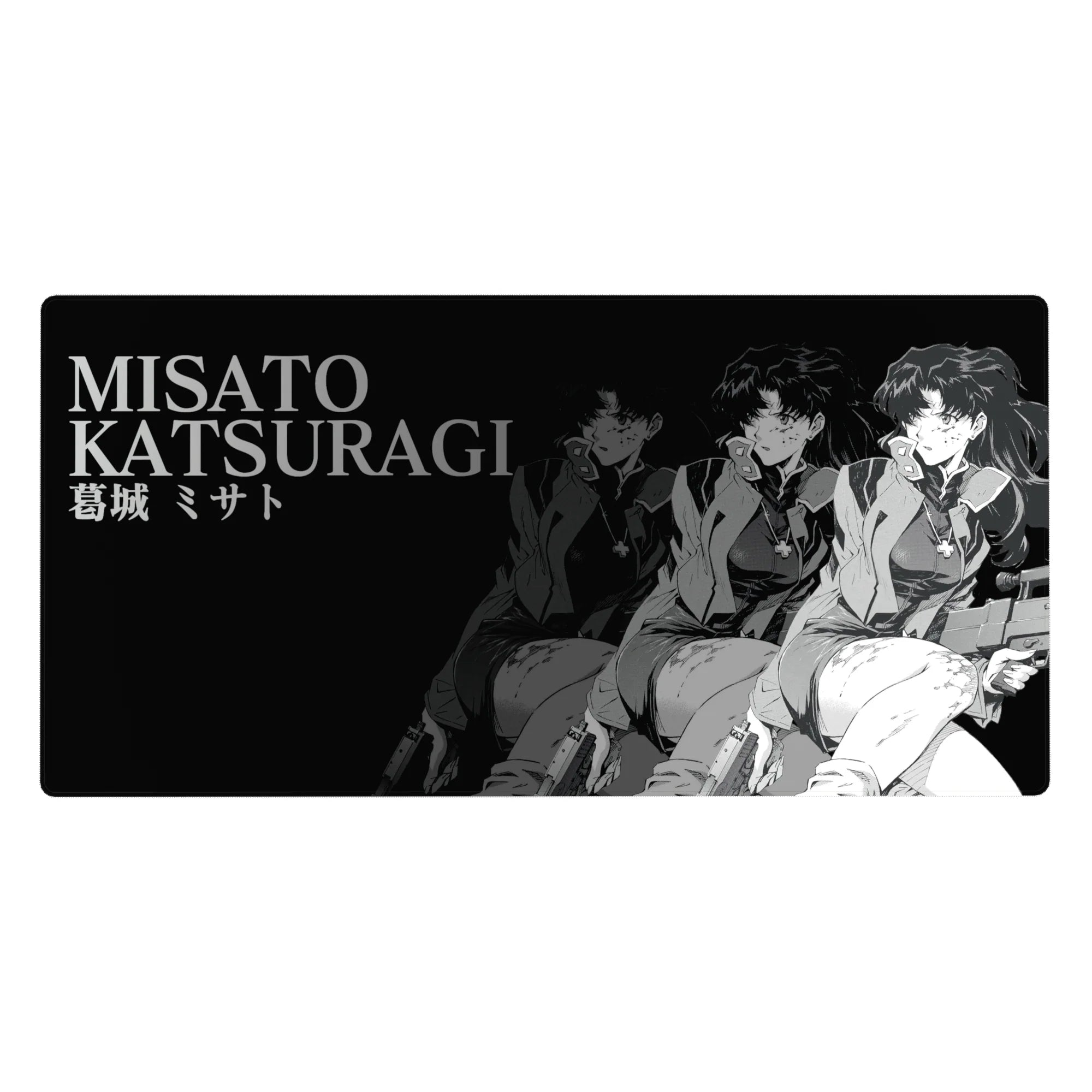 Evangelion - Anime Mouse Pad and Desk Pad - Noir Commander - AniChan