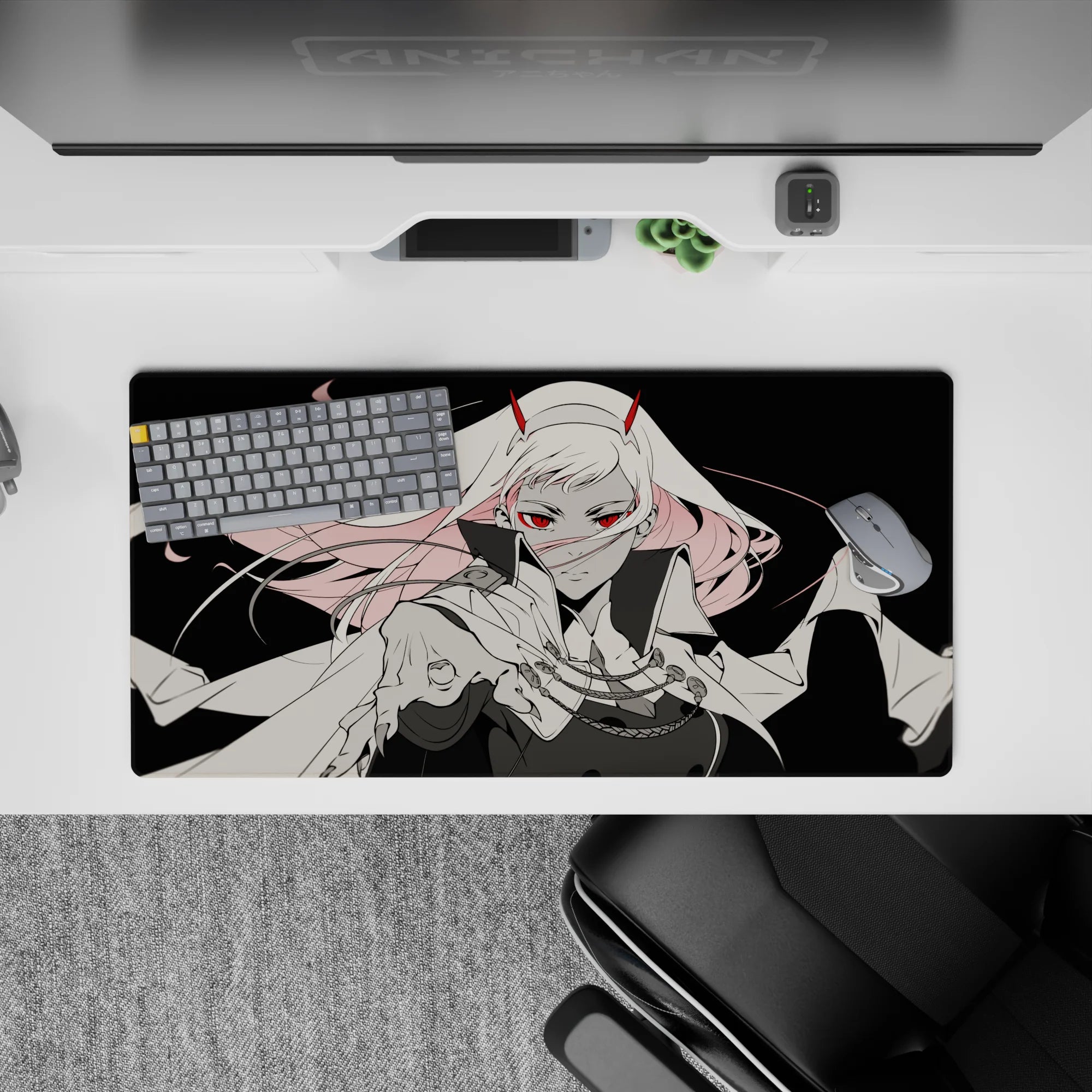 Darling In The Franxx - Anime Mouse Pad and Desk Pad - Crimson Sovereign - AniChan