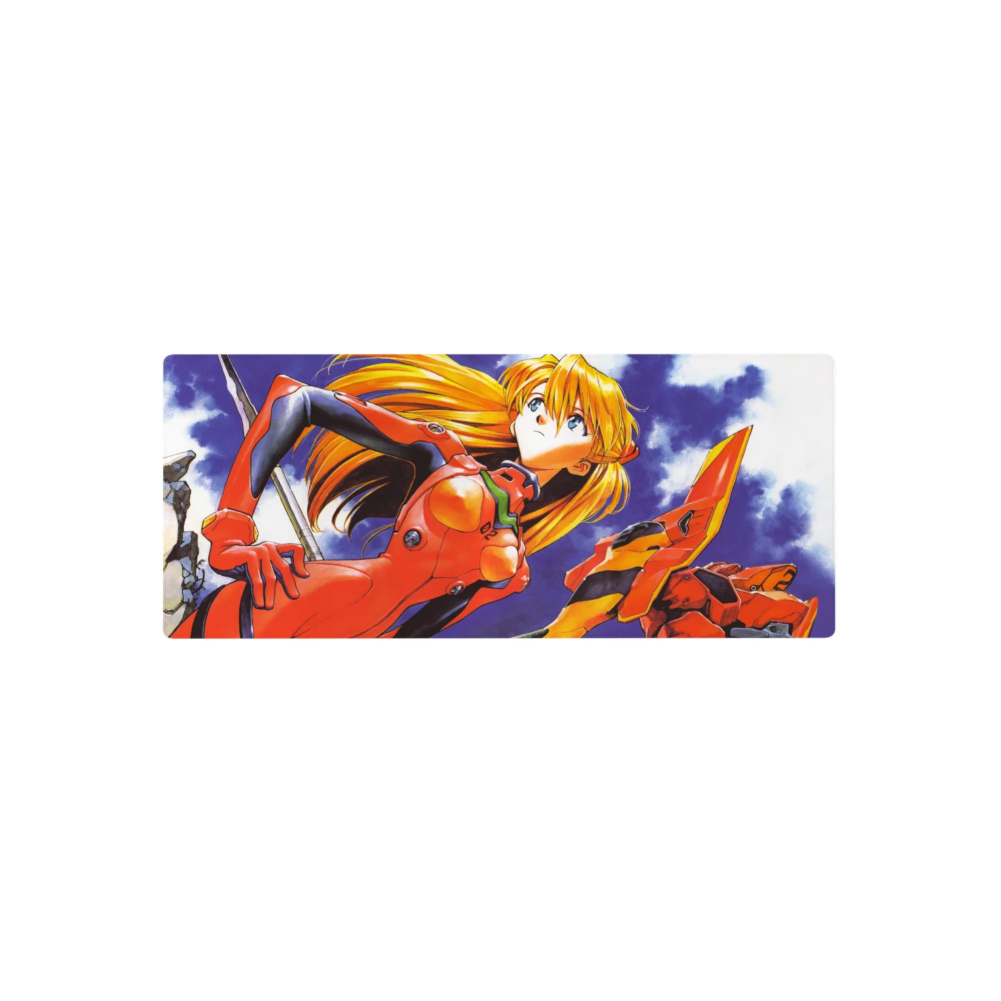 Evangelion - Anime Mouse Pad and Desk Pad - Unyielding Spirit - AniChan