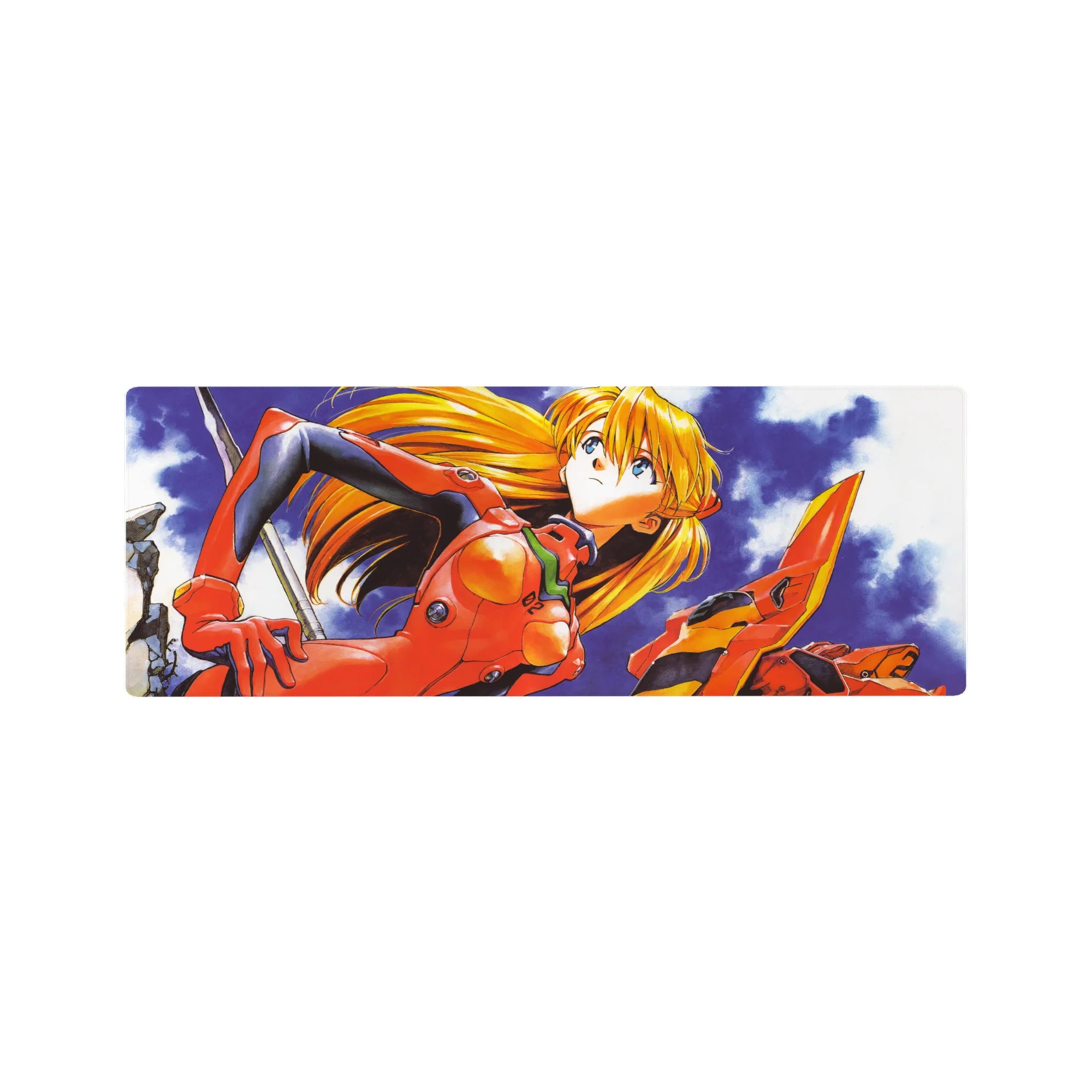 Evangelion - Anime Mouse Pad and Desk Pad - Unyielding Spirit - AniChan