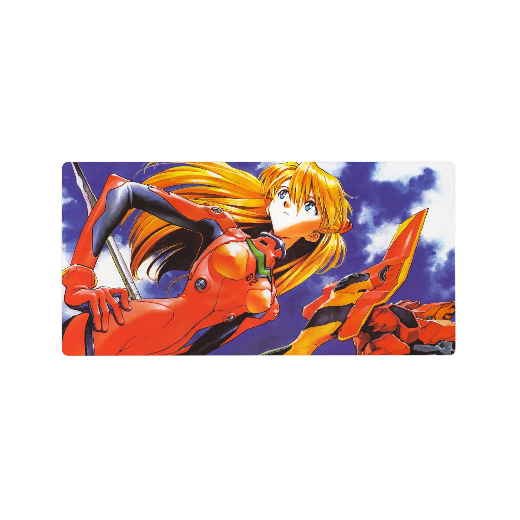 Evangelion - Anime Mouse Pad and Desk Pad - Unyielding Spirit - AniChan