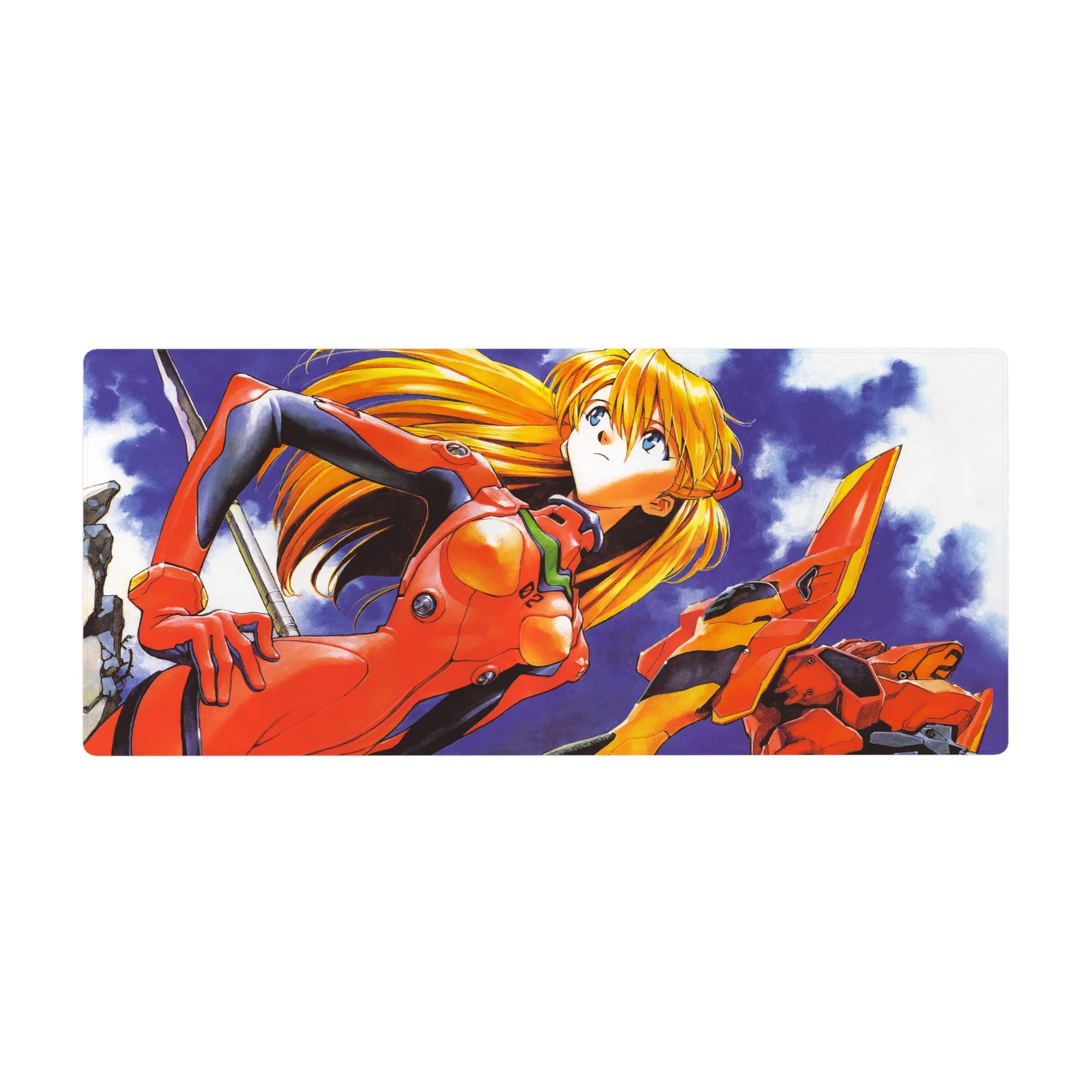 Evangelion - Anime Mouse Pad and Desk Pad - Unyielding Spirit - AniChan