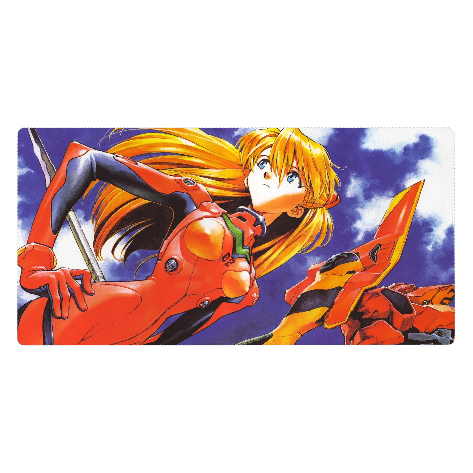 Evangelion - Anime Mouse Pad and Desk Pad - Unyielding Spirit - AniChan