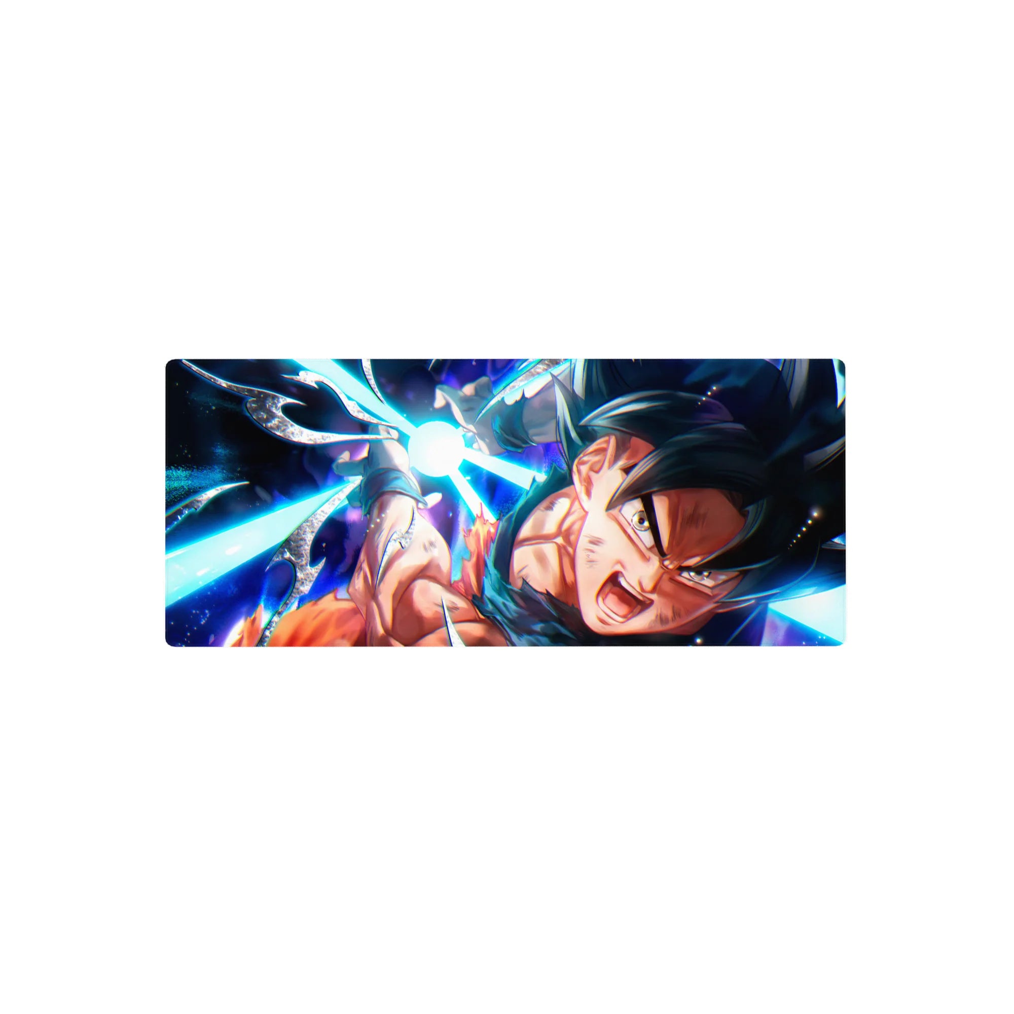 Dragon Ball Deskmat | Mousepad | Deskpad - Goku&#39;s Final Kamehameha - AniChan