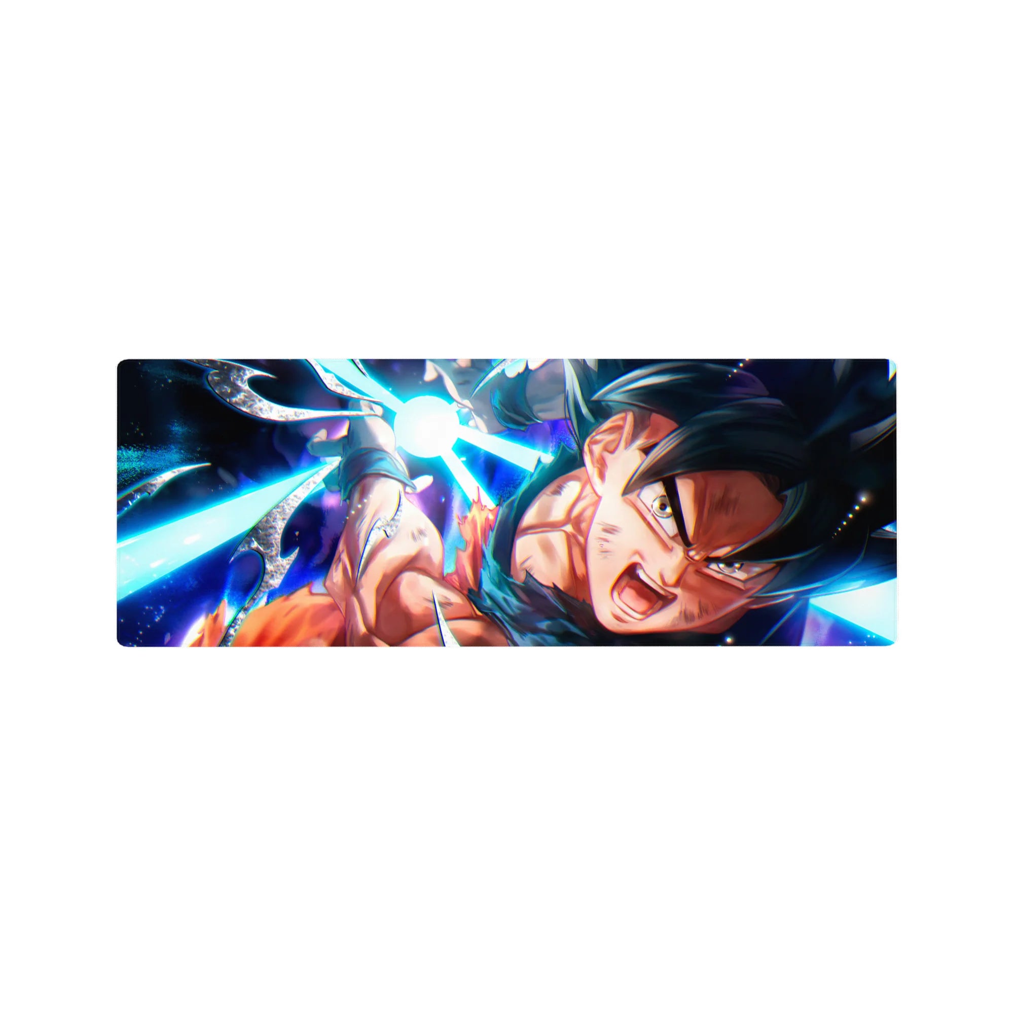 Dragon Ball Deskmat | Mousepad | Deskpad - Goku&#39;s Final Kamehameha - AniChan