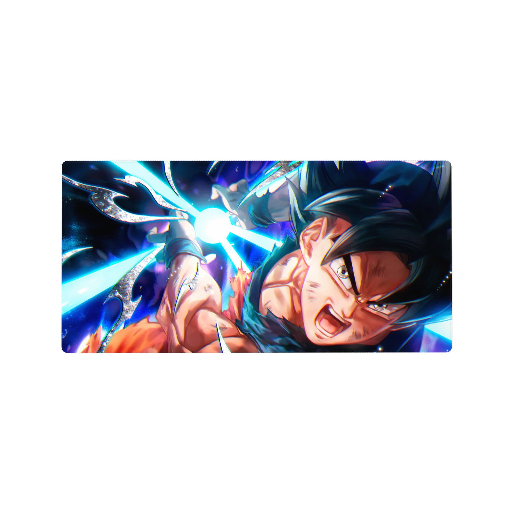 Dragon Ball Deskmat | Mousepad | Deskpad - Goku&#39;s Final Kamehameha - AniChan