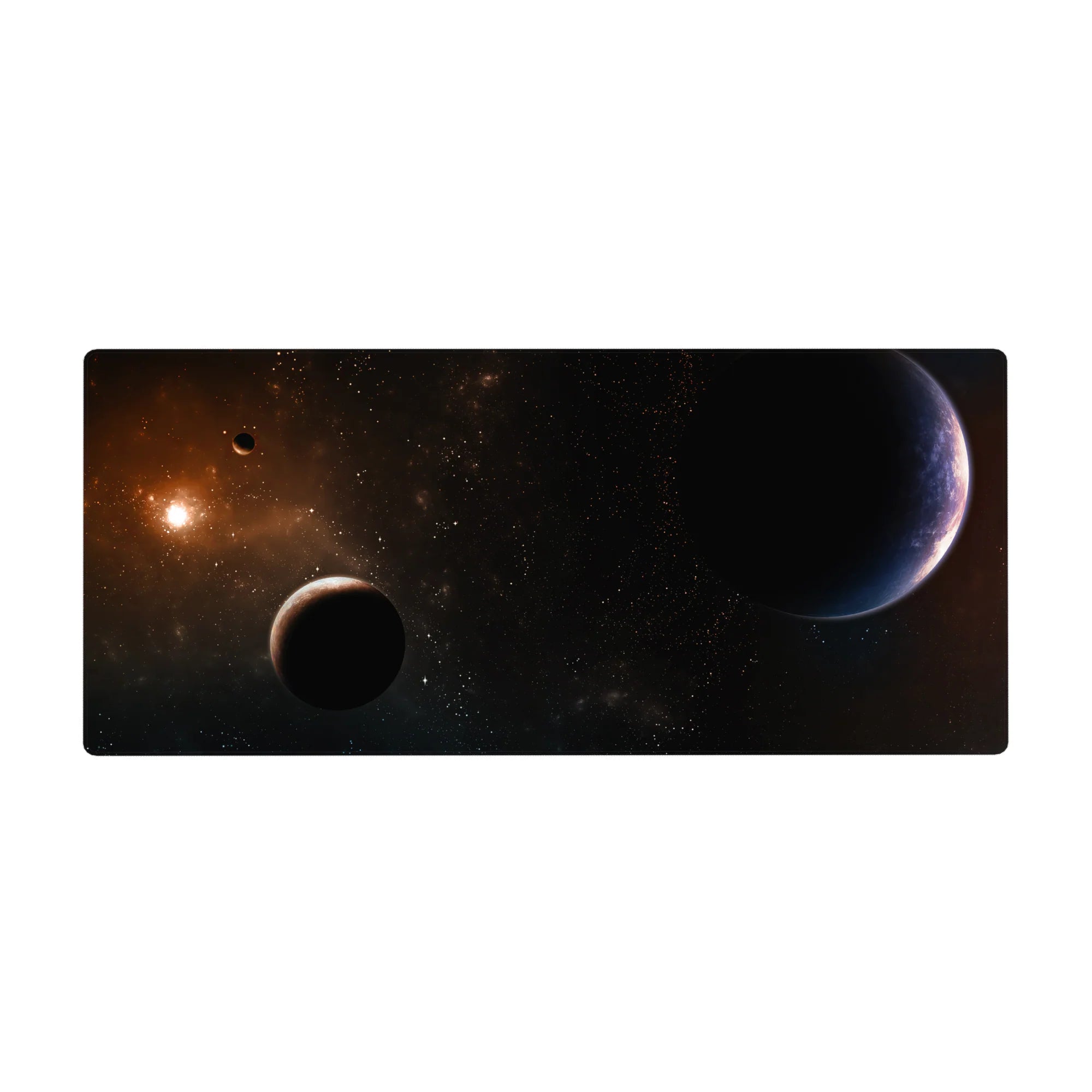 Amber Voidglow - Space Mouse Pad and Desk Pad – AniChan