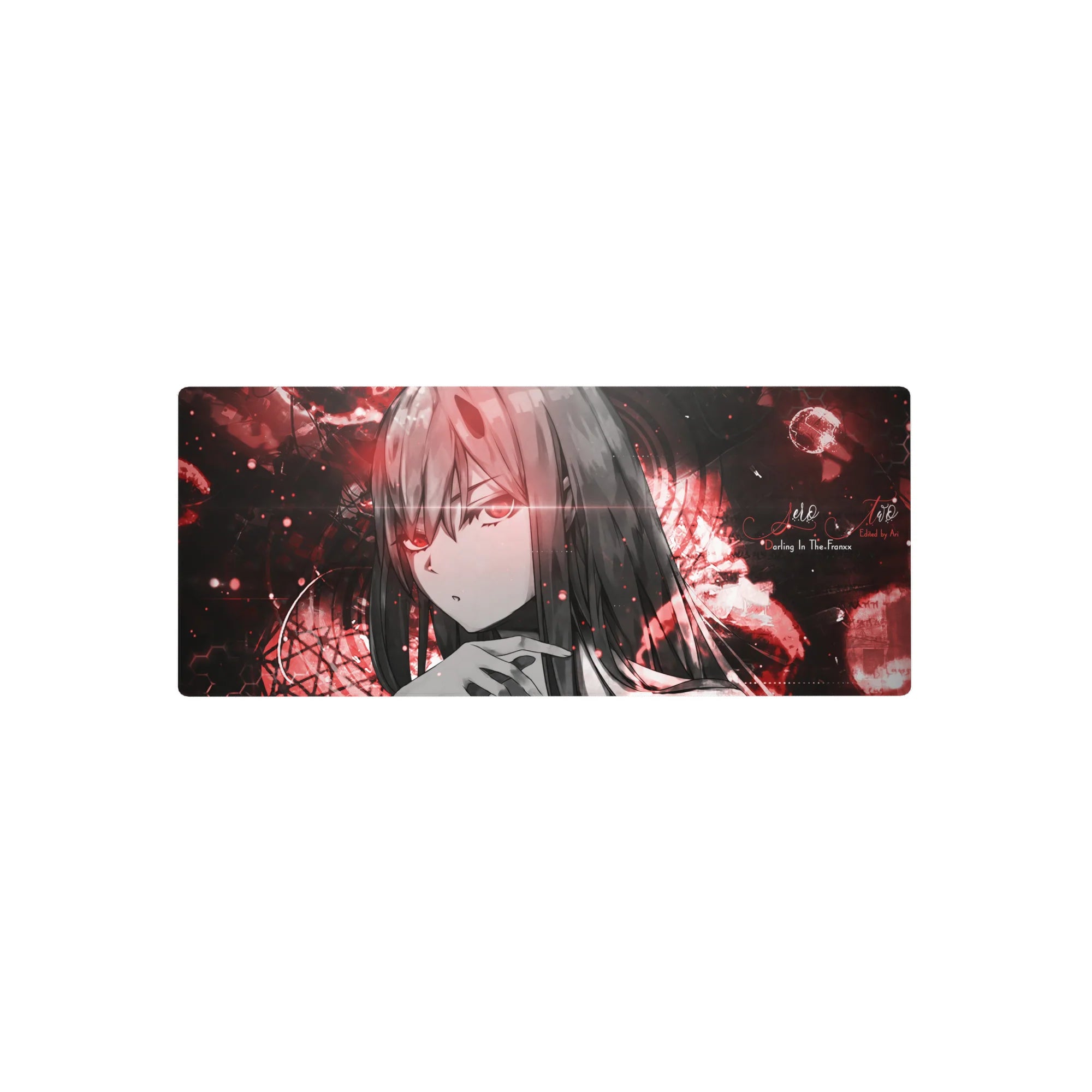 Darling In The Franxx - Anime Mouse Pad and Desk Pad - Crimson Code - AniChan