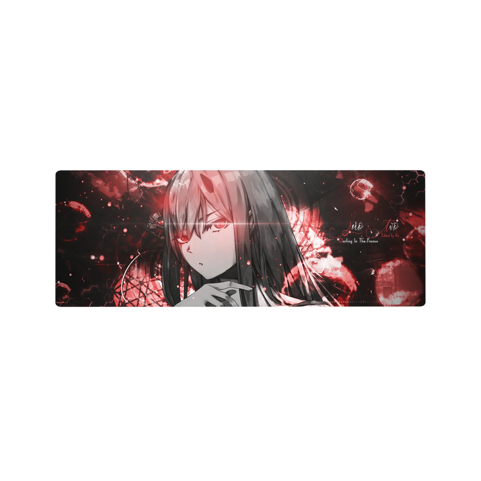 Darling In The Franxx - Anime Mouse Pad and Desk Pad - Crimson Code - AniChan