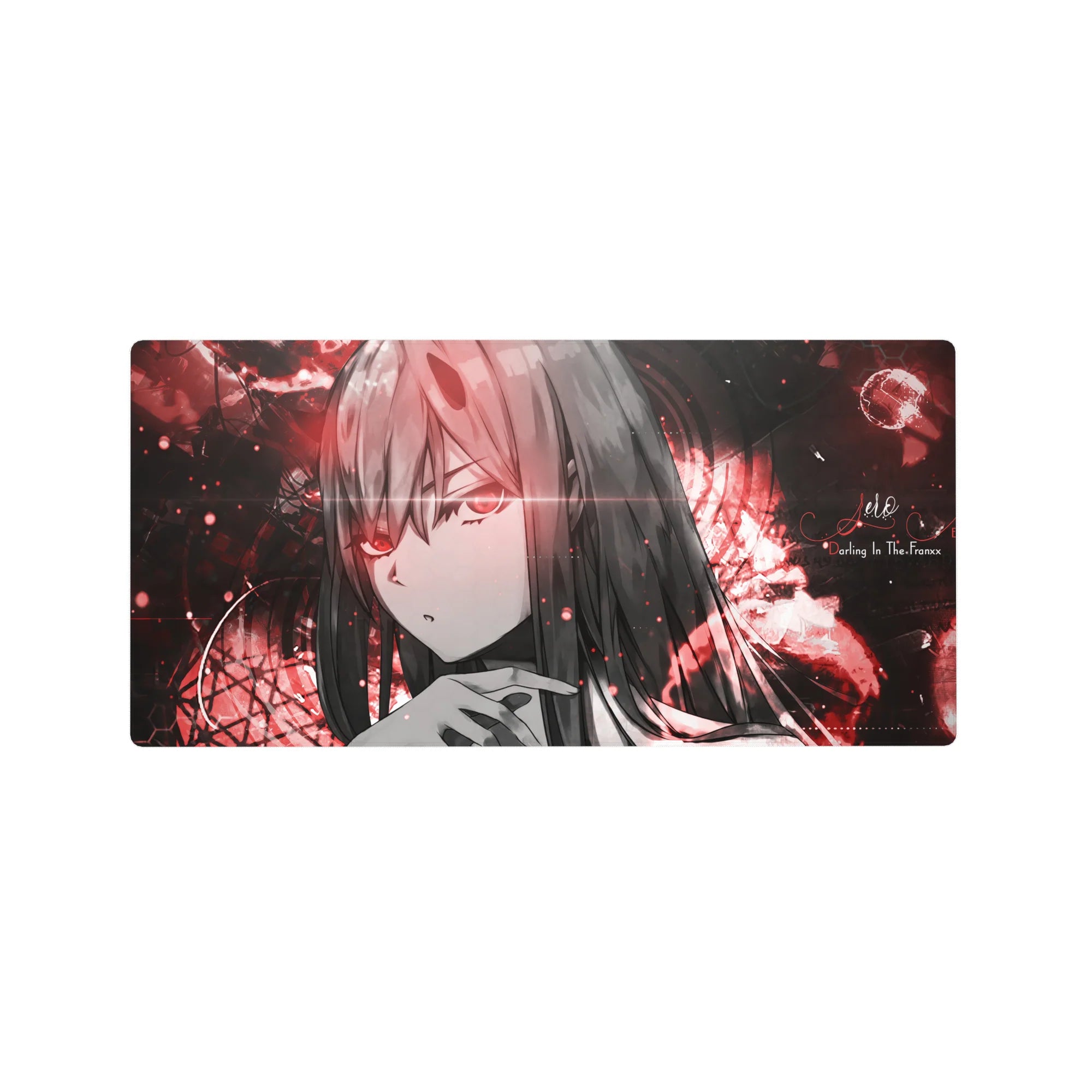 Darling In The Franxx - Anime Mouse Pad and Desk Pad - Crimson Code - AniChan