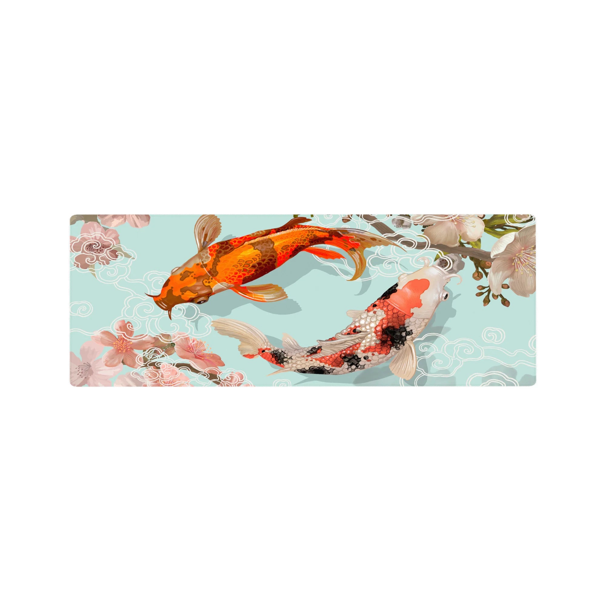 Zen-Japan Deskmat | Mousepad | Deskpad - Serenity Koi Dance - AniChan