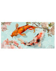 Zen-Japan Deskmat | Mousepad | Deskpad - Serenity Koi Dance - AniChan