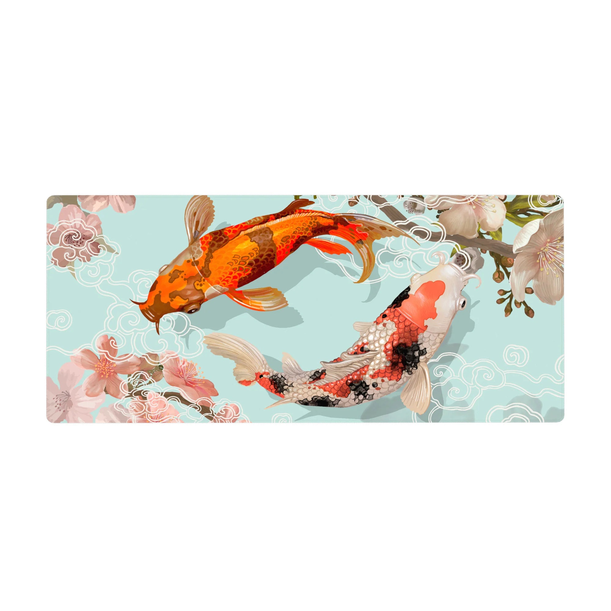 Zen-Japan Deskmat | Mousepad | Deskpad - Serenity Koi Dance - AniChan