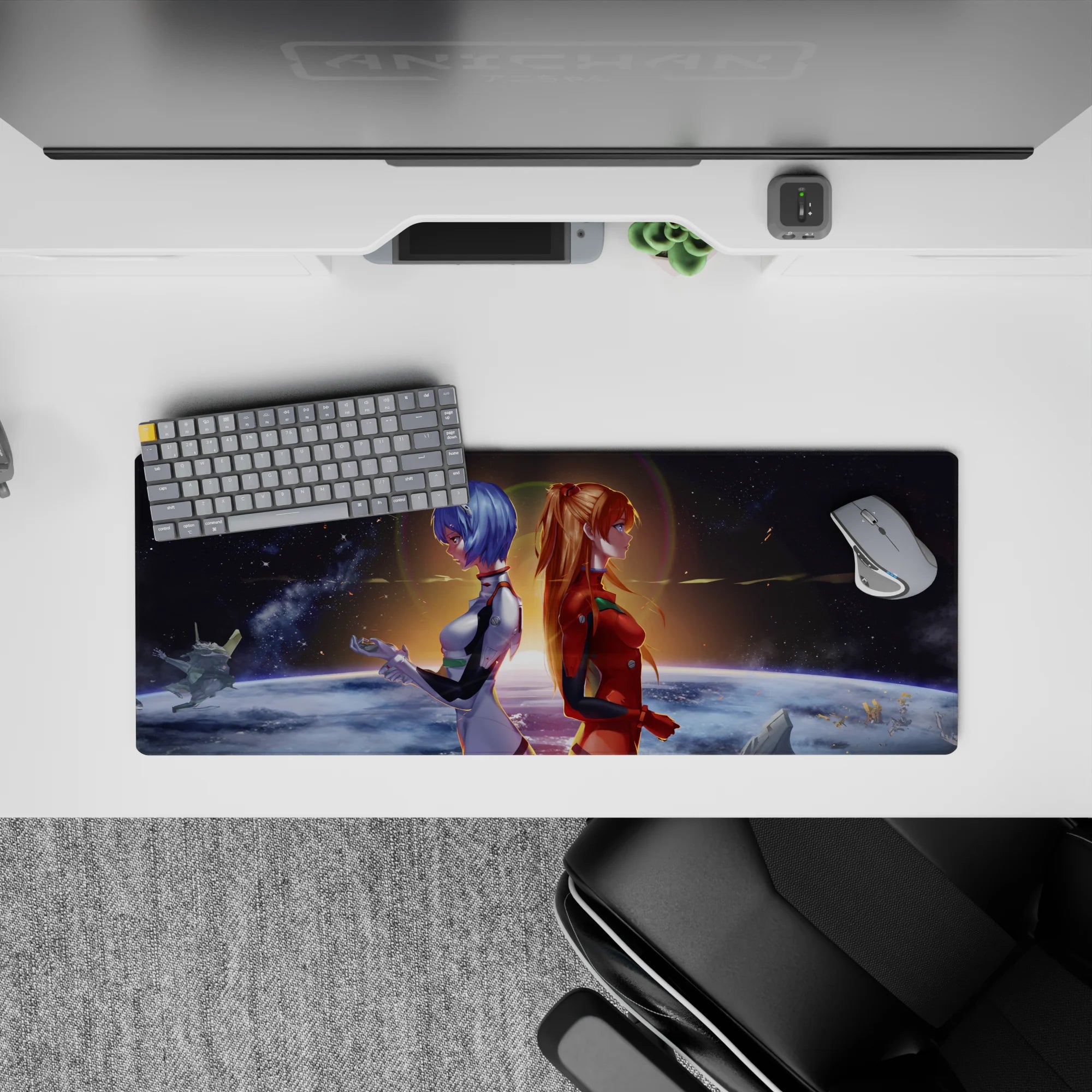 Evangelion - Anime Mouse Pad and Desk Pad - Celestial Divide - AniChan