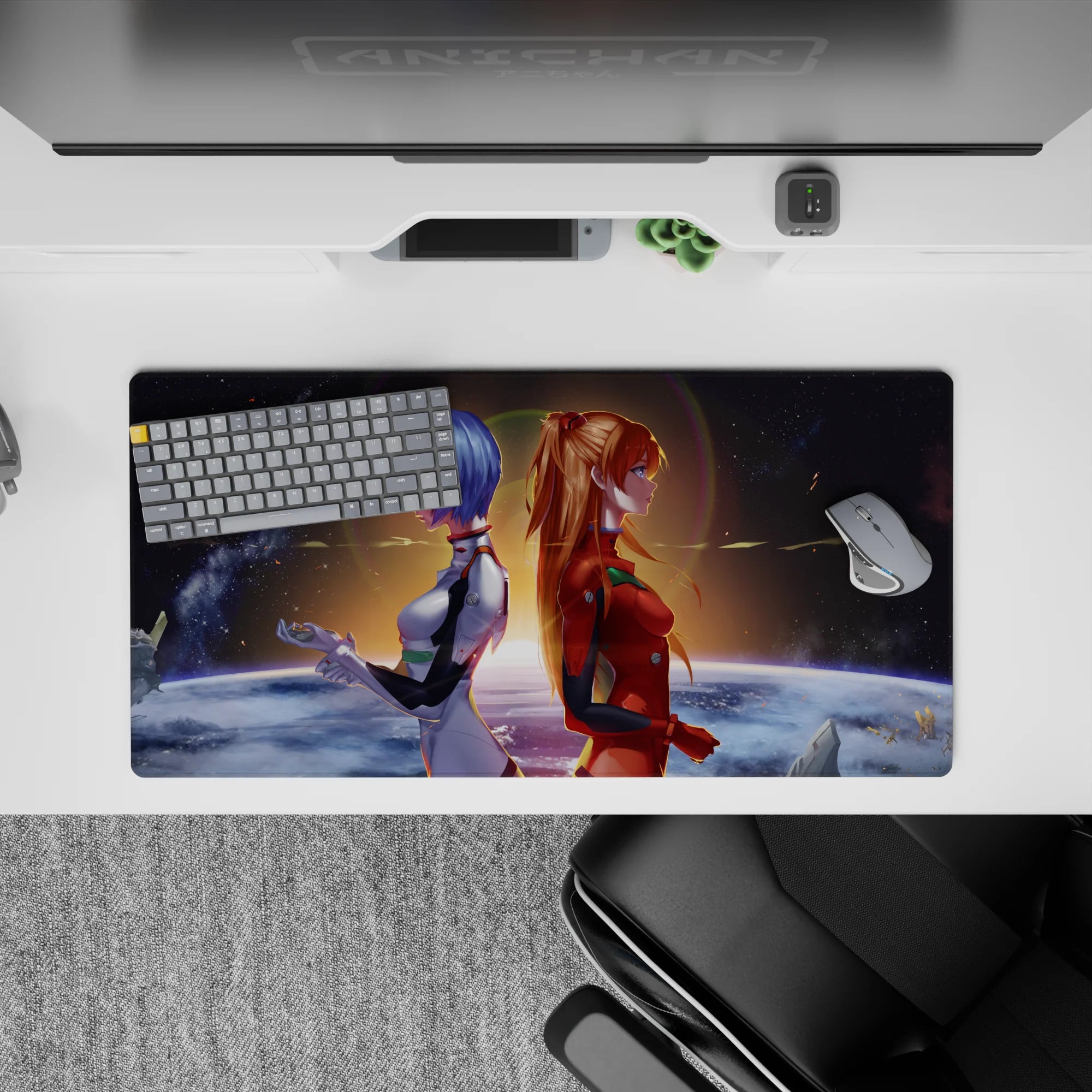 Evangelion - Anime Mouse Pad and Desk Pad - Celestial Divide - AniChan