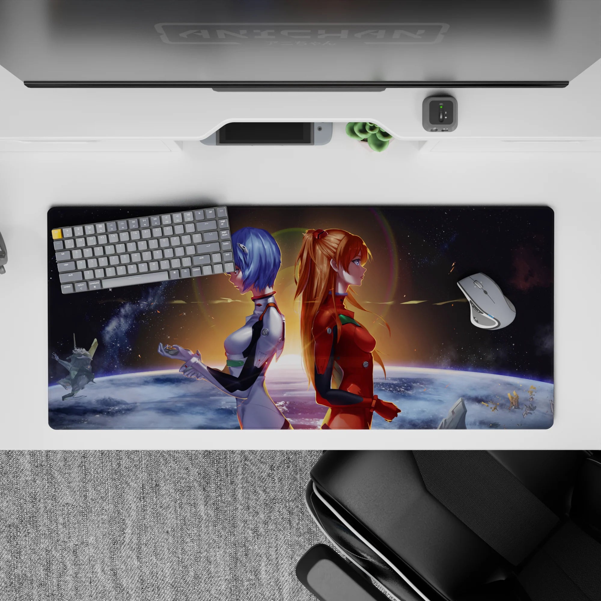 Evangelion - Anime Mouse Pad and Desk Pad - Celestial Divide - AniChan