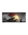 Zen-Japan Deskmat | Mousepad | Deskpad - Crimson Solitude - AniChan