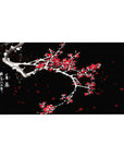 Zen-Japan Deskmat | Mousepad | Deskpad - Winter Blossom Grace - AniChan