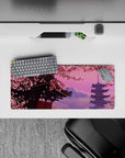 Zen-Japan Deskmat | Mousepad | Deskpad - Sakura Serenity - AniChan