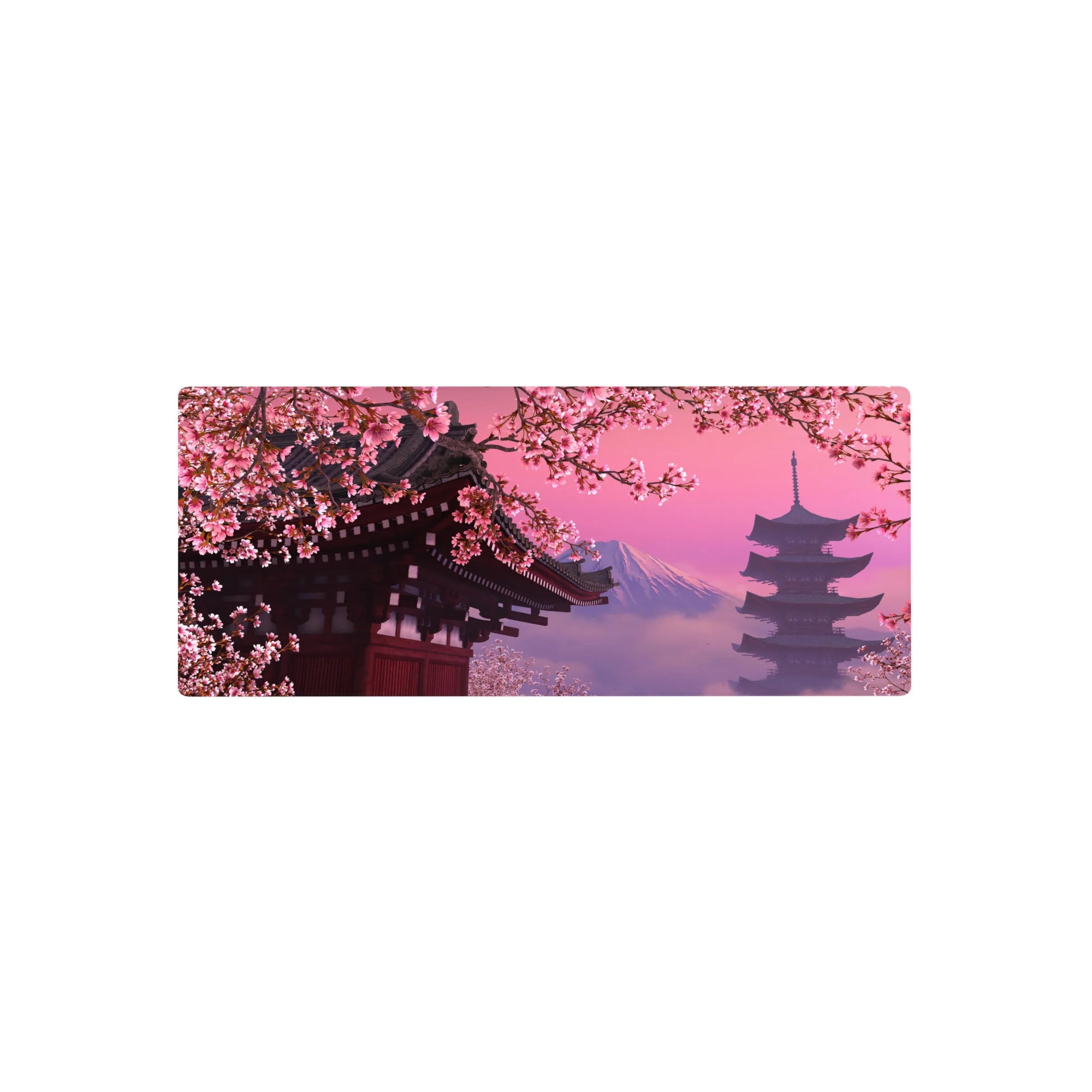 Zen-Japan Deskmat | Mousepad | Deskpad - Sakura Serenity - AniChan